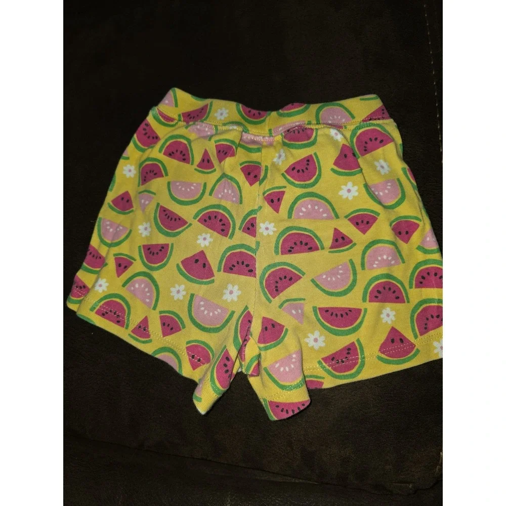 Gymboree island lily watermelon‎ going going gone tank and shorts outfit size 3